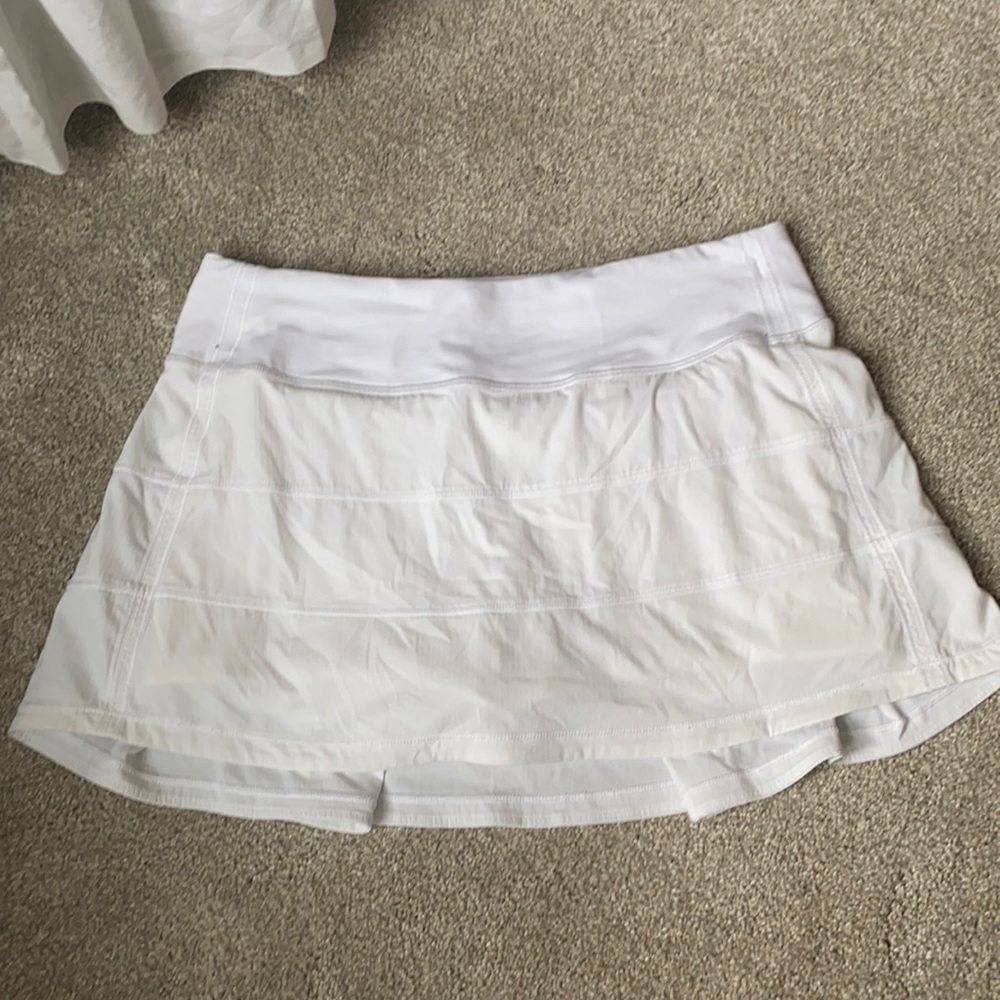 White Lululemon Skirt
